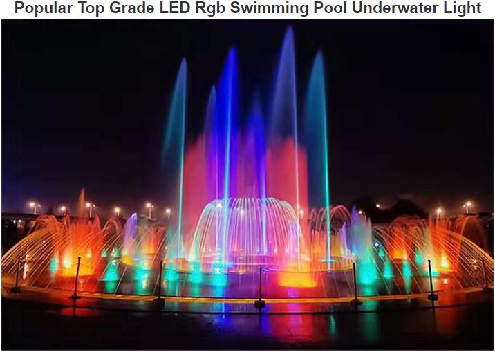 Popularna Top Grade LED Rgb plivajuća bazena ispod vode